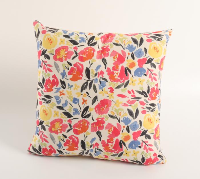 Digital printing Floral Cushion